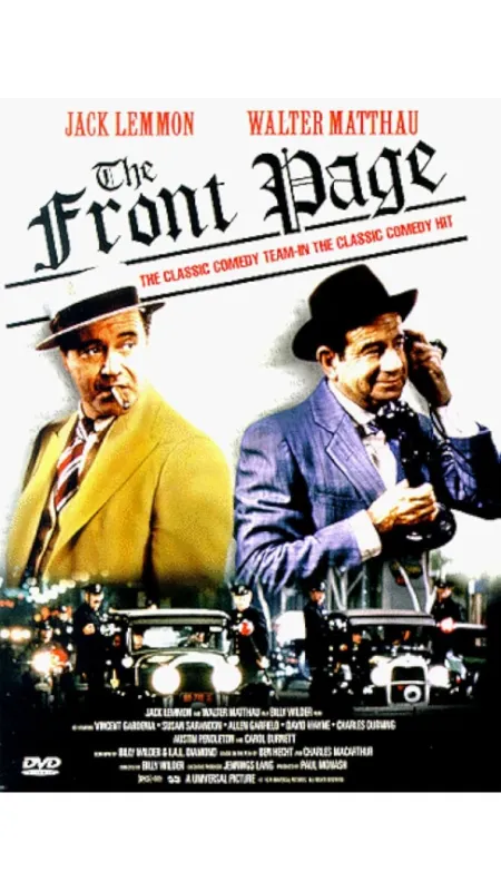 Na titulnej stránke (Front Page, The), 1974 - fotogaléria