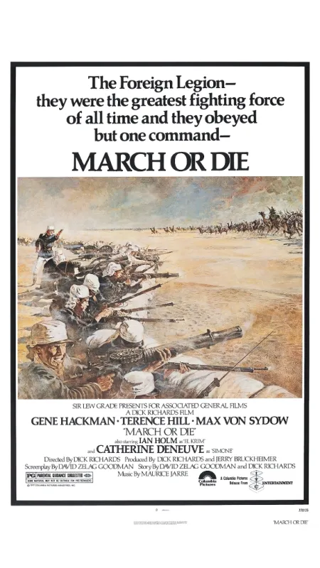 Pochoduj nebo zemři (March or Die), 1977 - fotogaléria