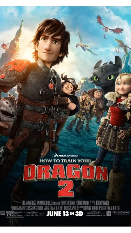 Jak vycvičit draka 2 (How to Train Your Dragon 2), 2014 - fotogaléria