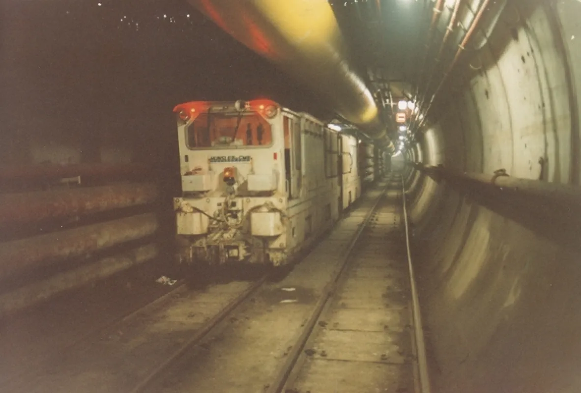 Stavba Eurotunelu - fotogaléria