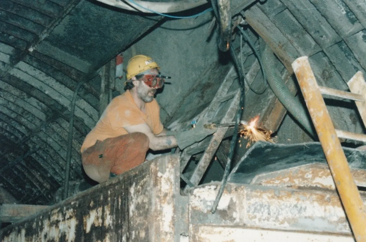 Stavba Eurotunelu - fotogaléria