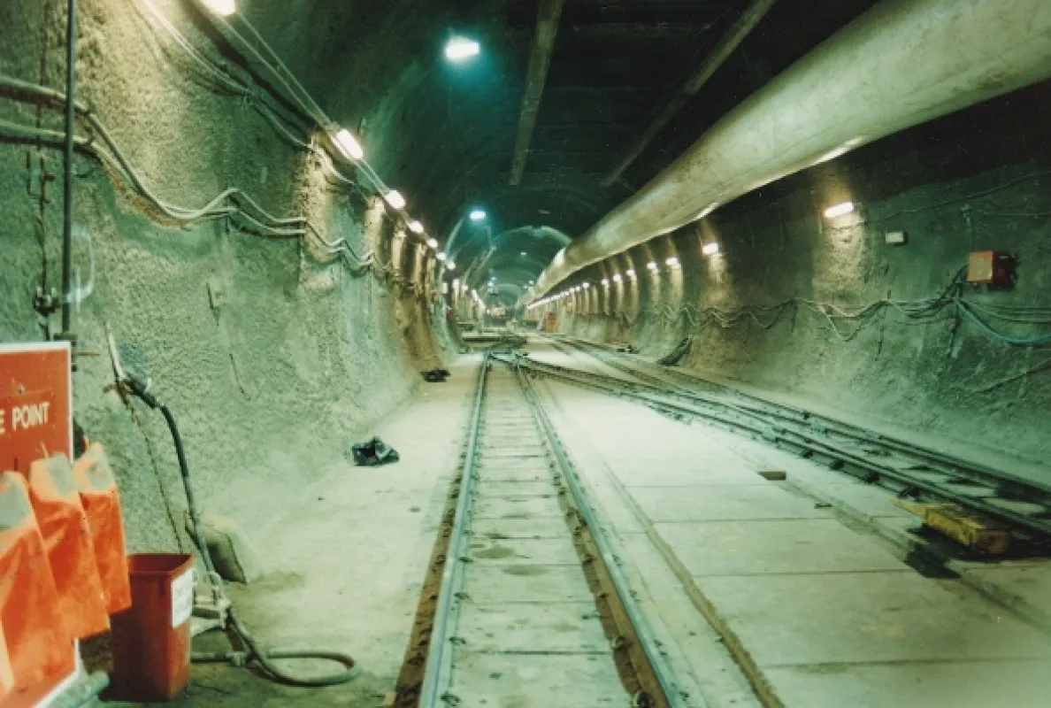 Stavba Eurotunelu - fotogaléria