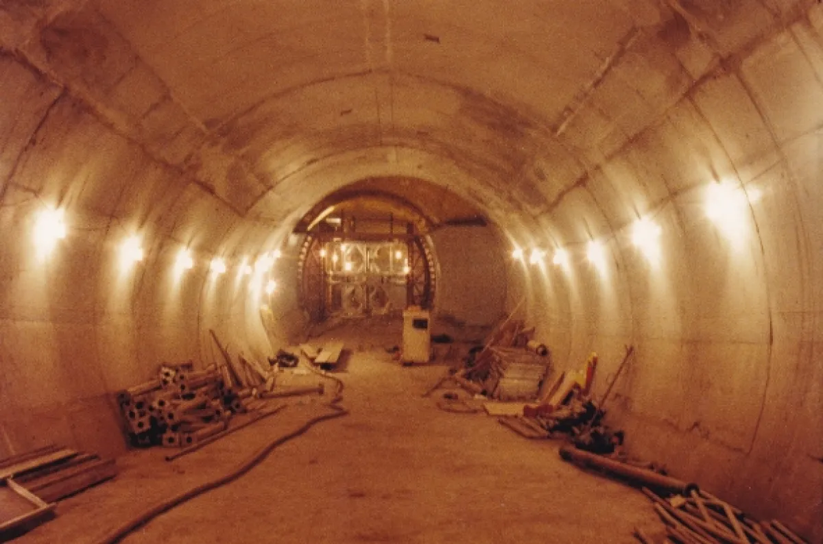 Stavba Eurotunelu - fotogaléria