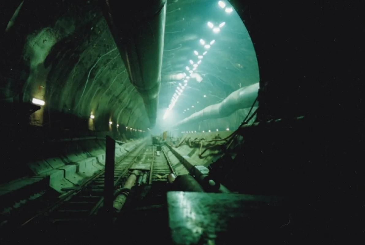 Stavba Eurotunelu - fotogaléria