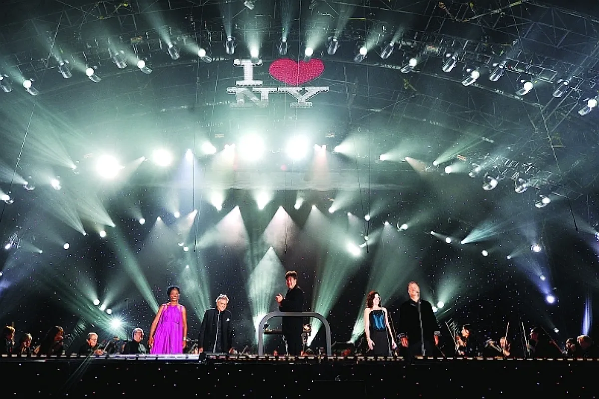 Andrea Bocelli v Central Parku - fotogaléria