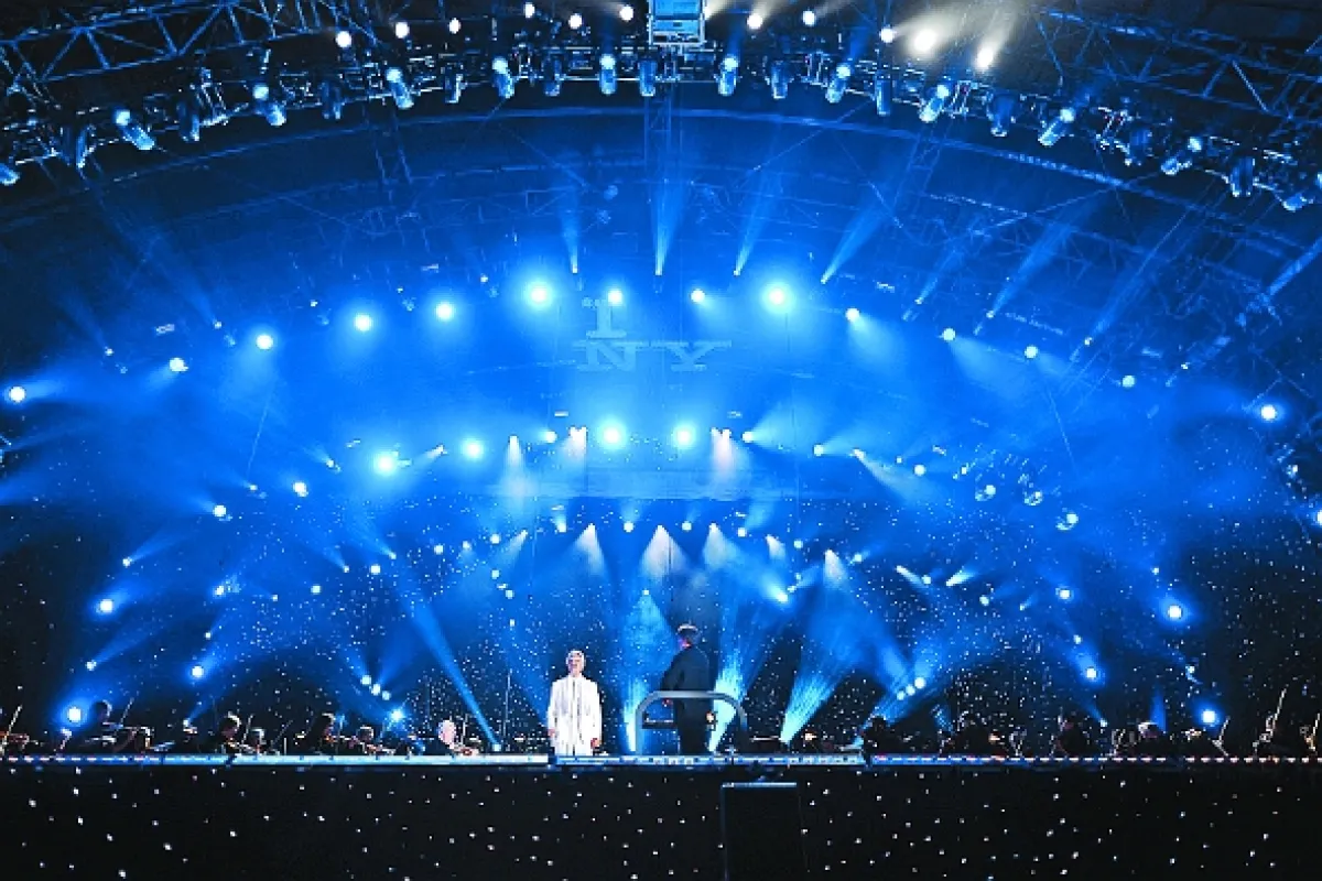 Andrea Bocelli v Central Parku - fotogaléria
