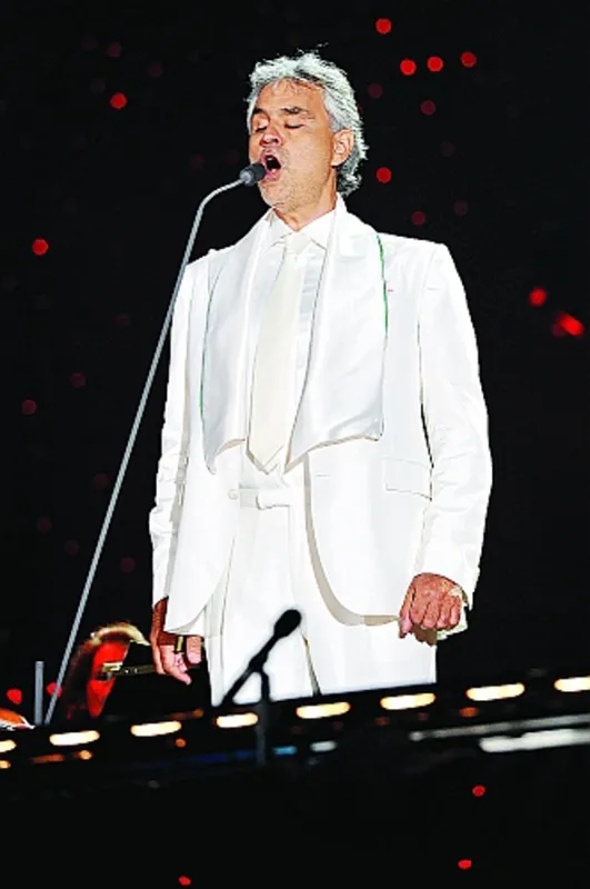 Andrea Bocelli v Central Parku - fotogaléria