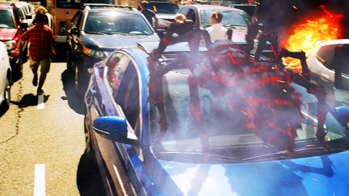 Turbotarantule: Láva poraženým (Lavalantula), 2015 - fotogaléria