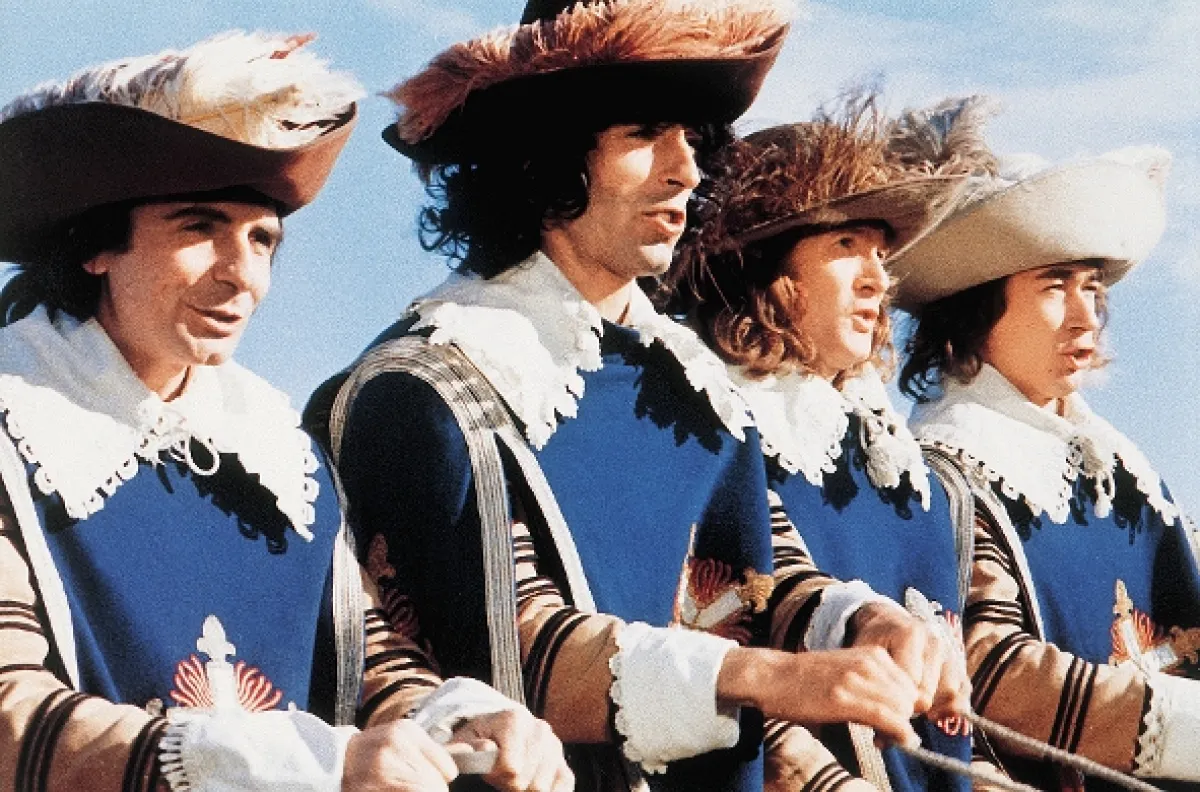 Štyria sluhovia a štyria mušketieri (Les quatre Charlots mousquetaires), 1974 - fotogaléria