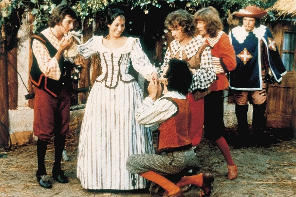 Štyria sluhovia a štyria mušketieri (Les quatre Charlots mousquetaires), 1974 - fotogaléria