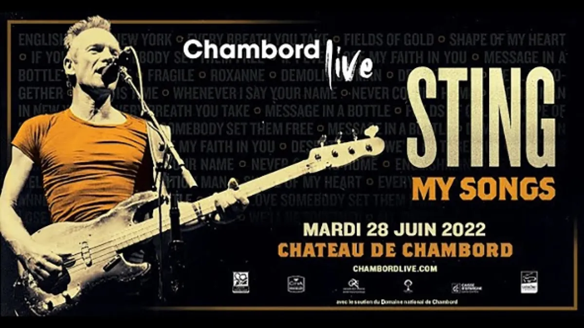 Sting na zámku Chambord - fotogaléria