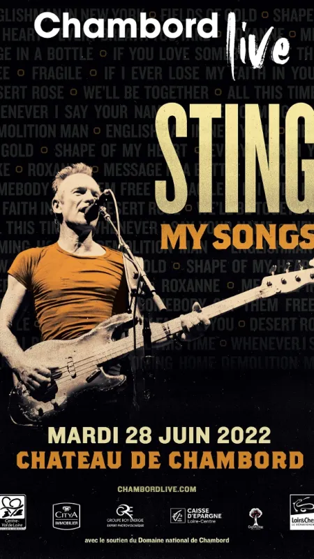 Sting na zámku Chambord - fotogaléria