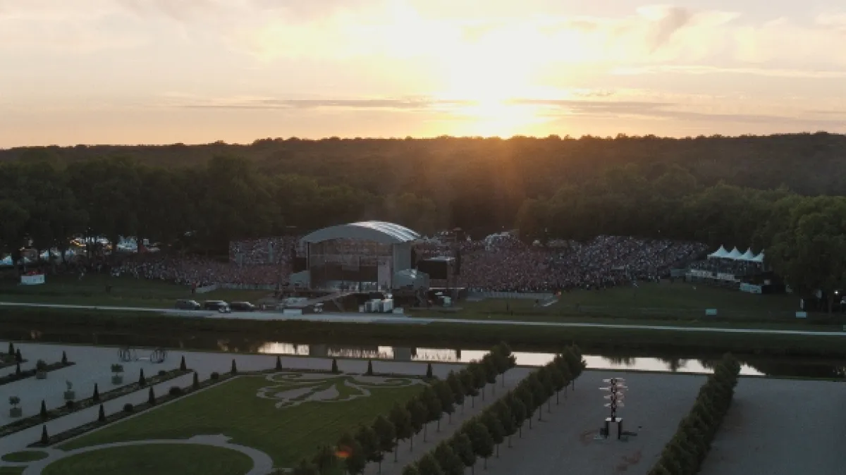 Sting na zámku Chambord - fotogaléria