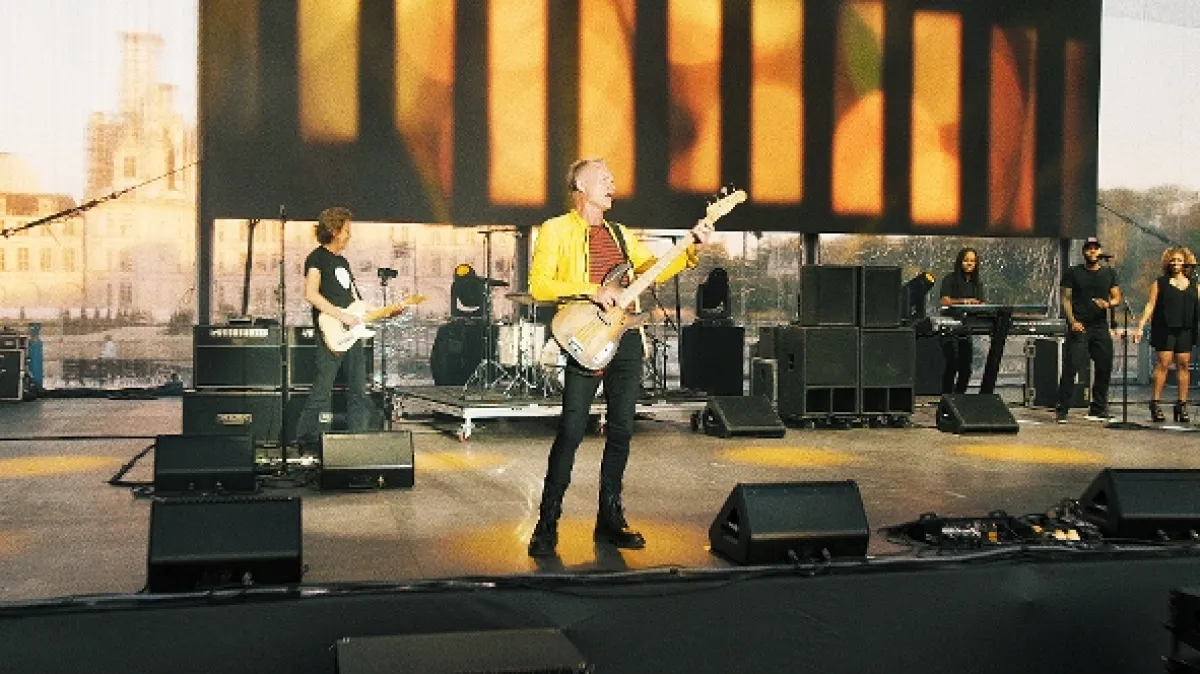 Sting na zámku Chambord - fotogaléria