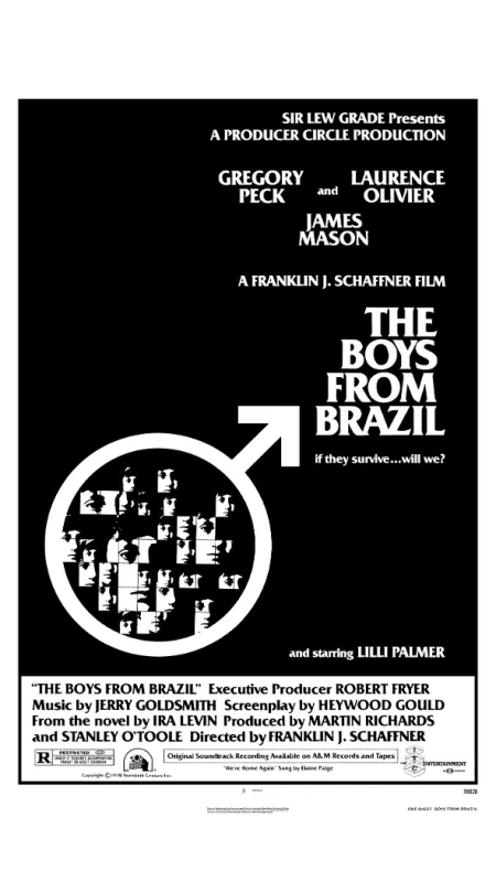 Chlapci z Brazílie (The Boys from Brazil), 1978 - fotogaléria