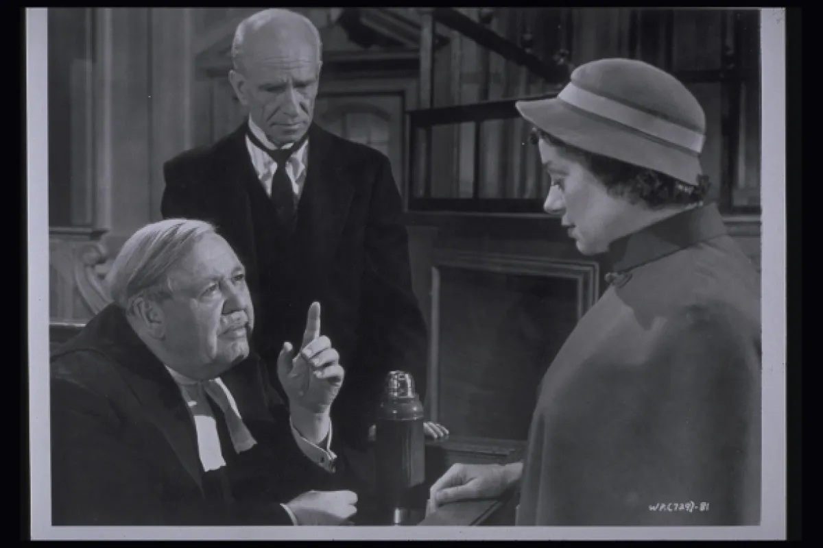Svedok obžaloby (Witness for the Prosecution), 1957 - fotogaléria
