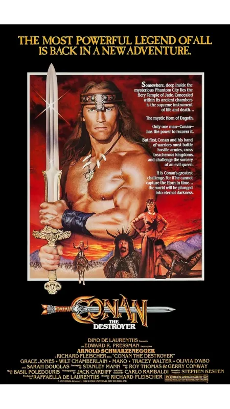 Ničitel Conan (Conan the Destroyer), 1984 - fotogaléria