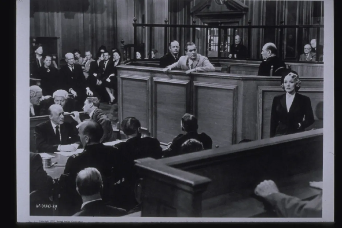 Svedok obžaloby (Witness for the Prosecution), 1957 - fotogaléria