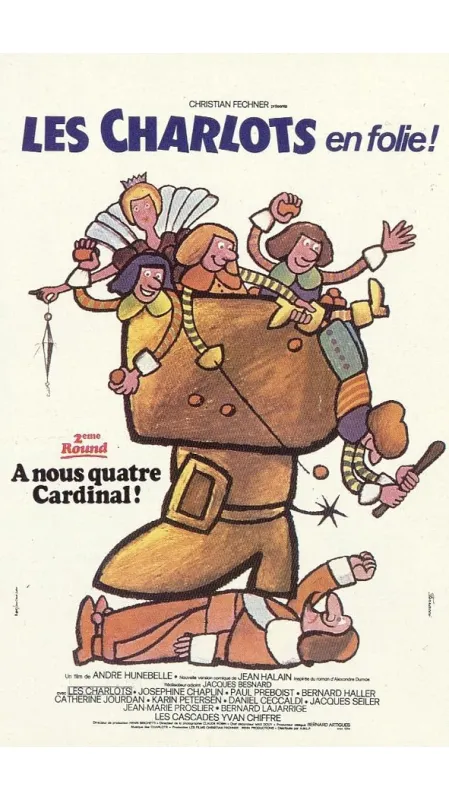 Čtyři sluhové a kardinál (Les Charlots en folie: Á nous quatre Cardinal!), 1974 - fotogaléria
