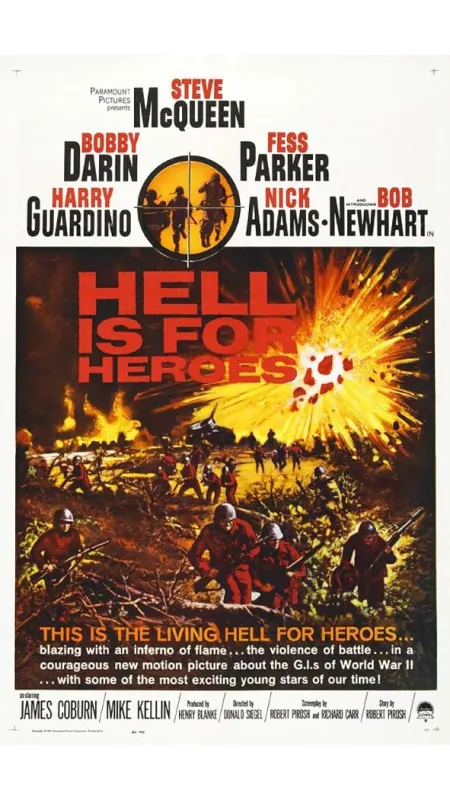 Peklo je pro hrdiny (Hell Is for Heroes), 1962 - fotogaléria