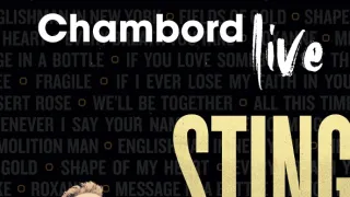 Sting na zámku Chambord