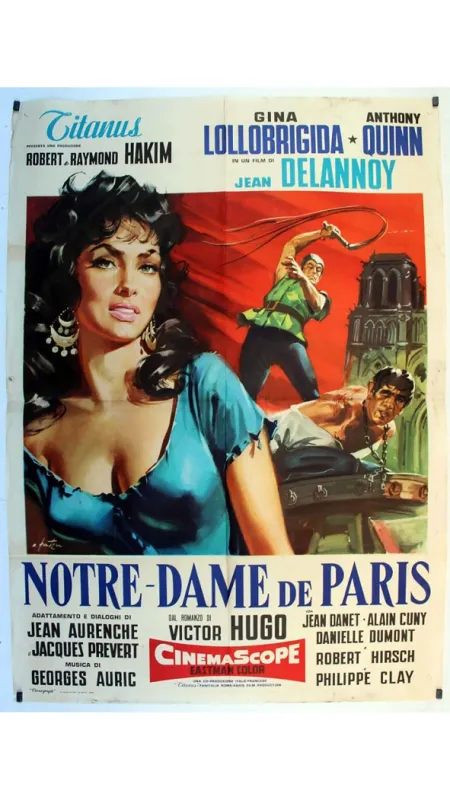 Zvoník u Matky Boží (Notre-Dame de Paris), 1956 - fotogaléria