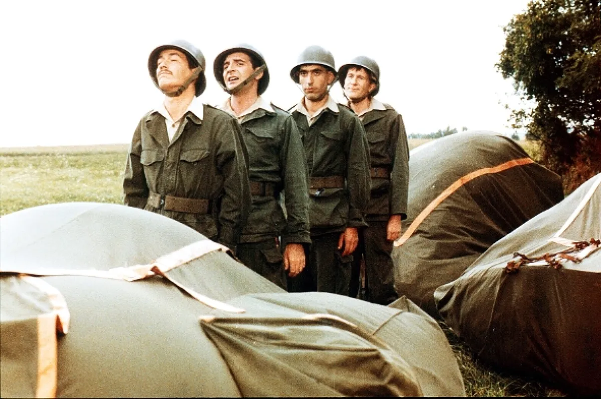 Bažanti jdou do boje (Les bidasses s’en vont en guerre), 1974 - fotogaléria