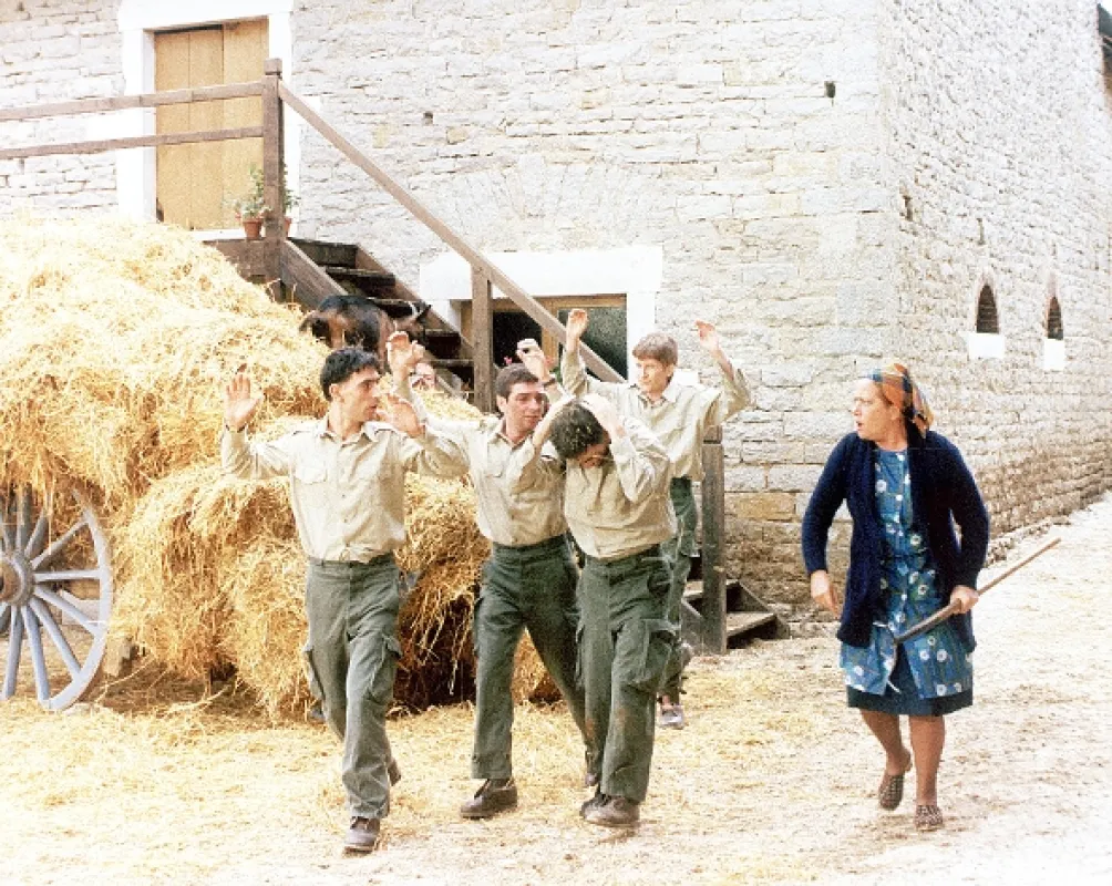 Bažanti jdou do boje (Les bidasses s’en vont en guerre), 1974 - fotogaléria