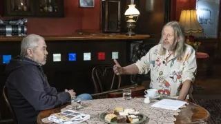Na plavárni s Oldřichom Janotom