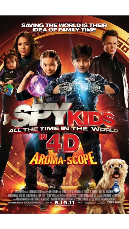 Spy kids: Stroj času (SPY KIDS: ALL THE TIME IN THE WORLD IN 4D), 2011 - fotogaléria
