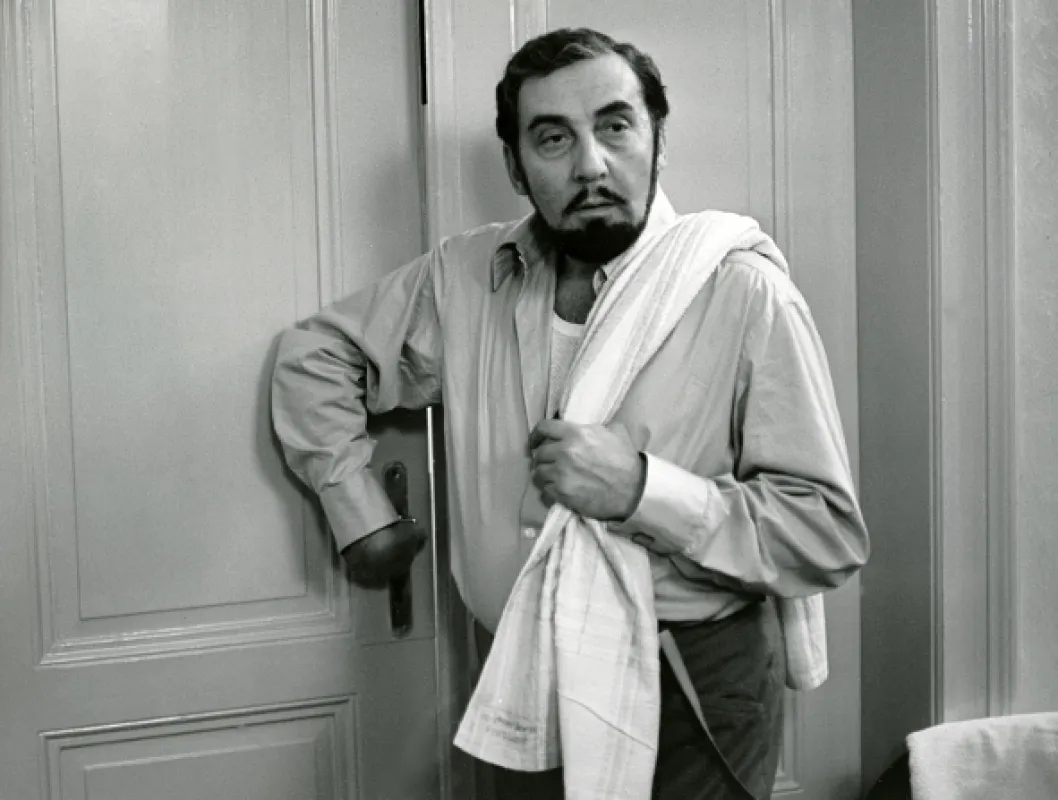 Alfons Karásek v lázních, 1971 - fotogaléria