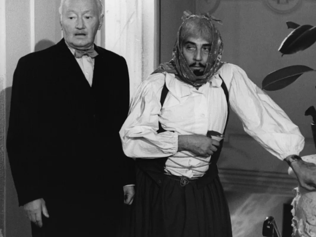 Alfons Karásek v lázních, 1971 - fotogaléria