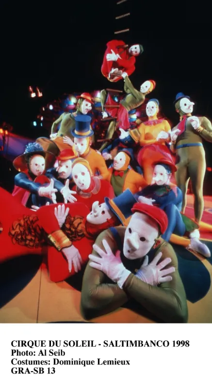 Cirque du Soleil: Saltimbanco, 1994 - fotogaléria