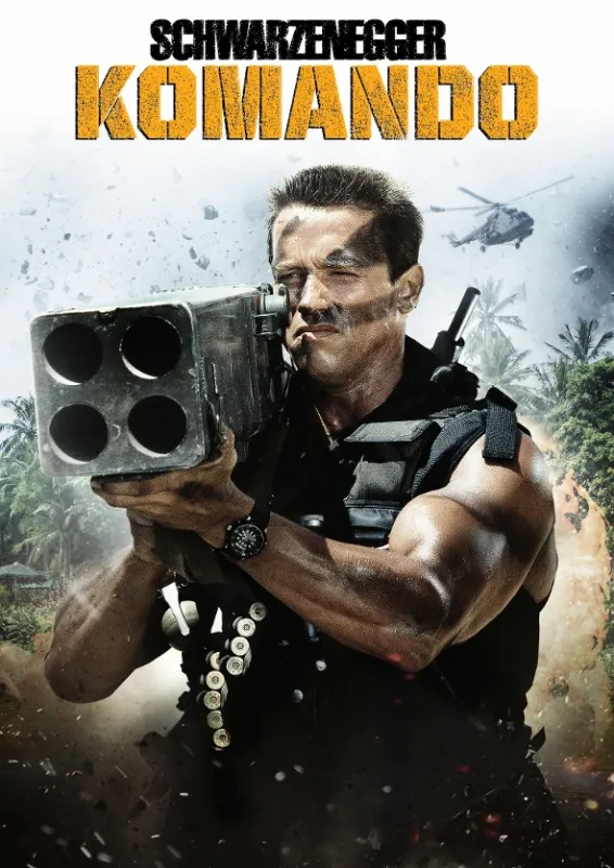 Komando (Commando), 1985 - fotogaléria