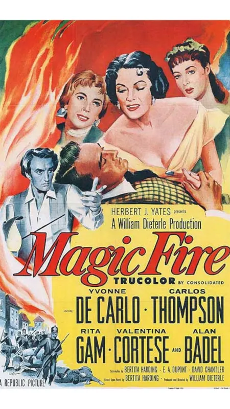 Magický žár (Magic Fire), 1956 - fotogaléria