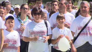 Ana Beatriz - pochod proti rakovině