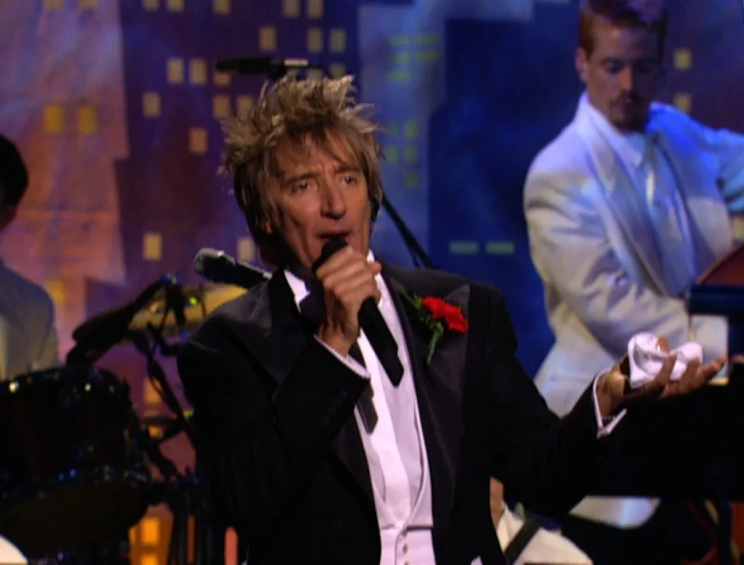 Rod Stewart zpívá americkou klasiku - fotogaléria