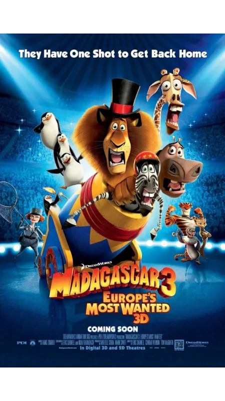 Madagaskar 3 (Madagascar 3: Europe’s Most Wanted), 2012 - fotogaléria