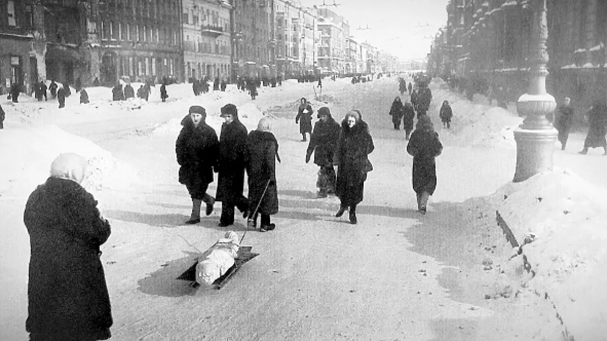 Blokáda Leningradu - fotogaléria