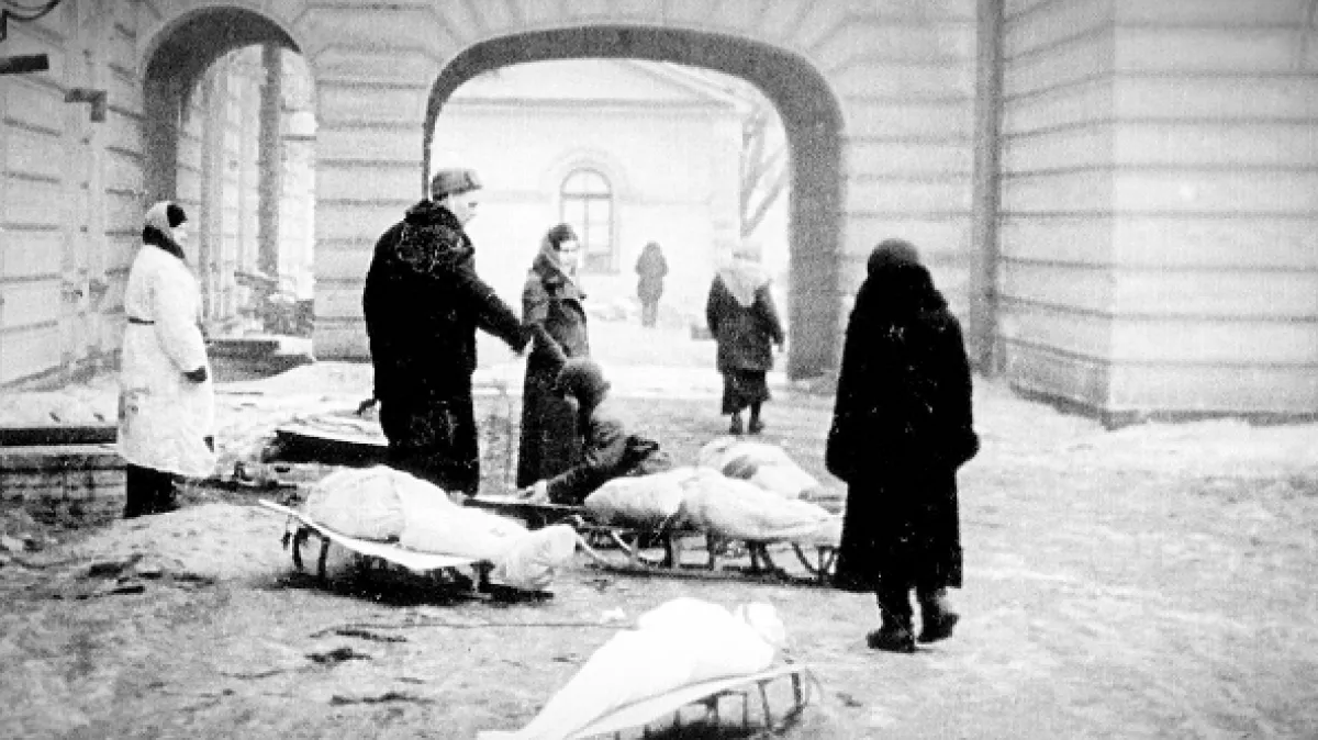 Blokáda Leningradu - fotogaléria
