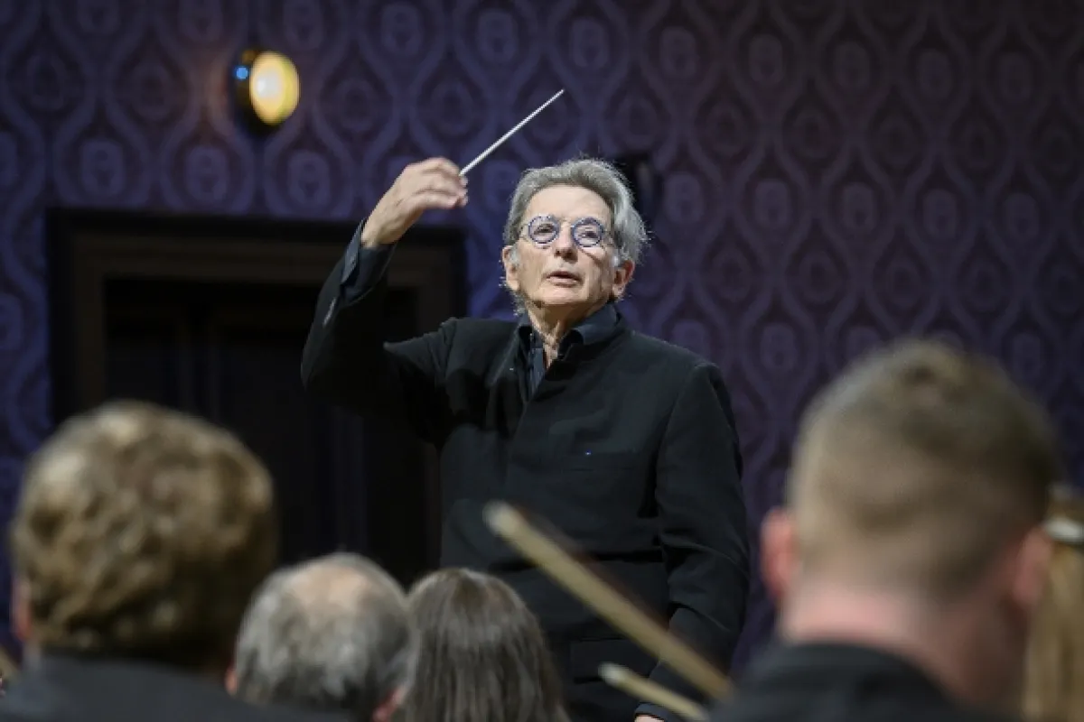 Českou filharmonii řídí Michael Tilson Thomas, 2022 - fotogaléria