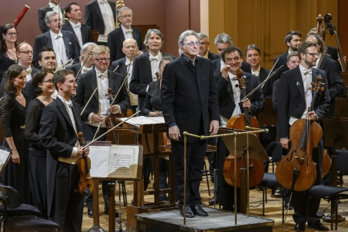 Českou filharmonii řídí Michael Tilson Thomas, 2022 - fotogaléria