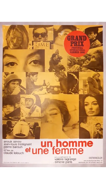Muž a žena (Homme et une femme, Un), 1966 - fotogaléria