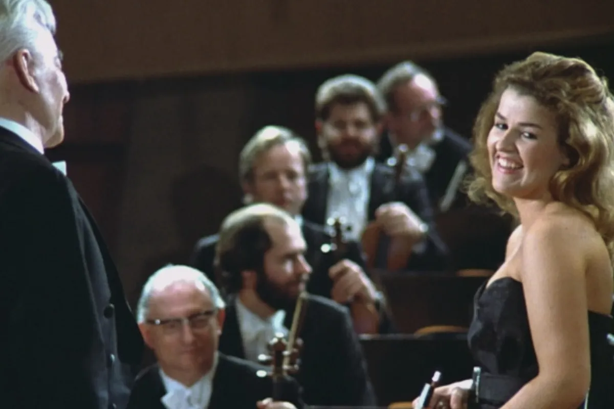 Anne-Sophie Mutterová a Herbert von Karajan - fotogaléria