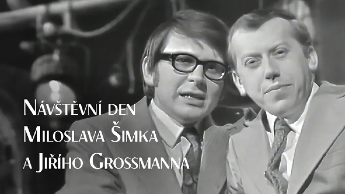 Návštěvní den Miloslava Šimka a Jiřího Grossmanna, 1969 - fotogaléria