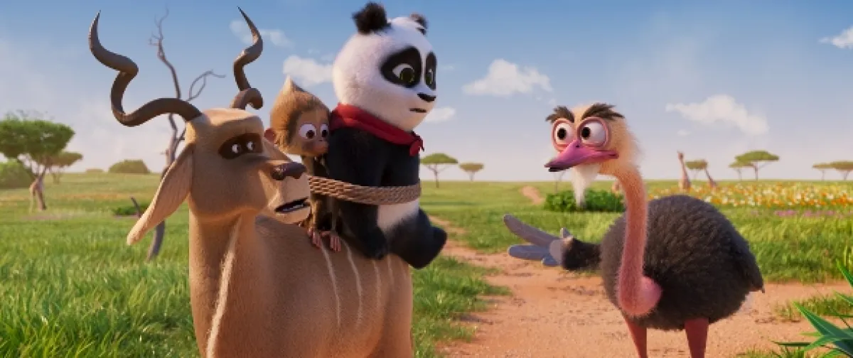 Medvedík panda v Afrike (Panda Bear in Africa), 2024 - fotogaléria