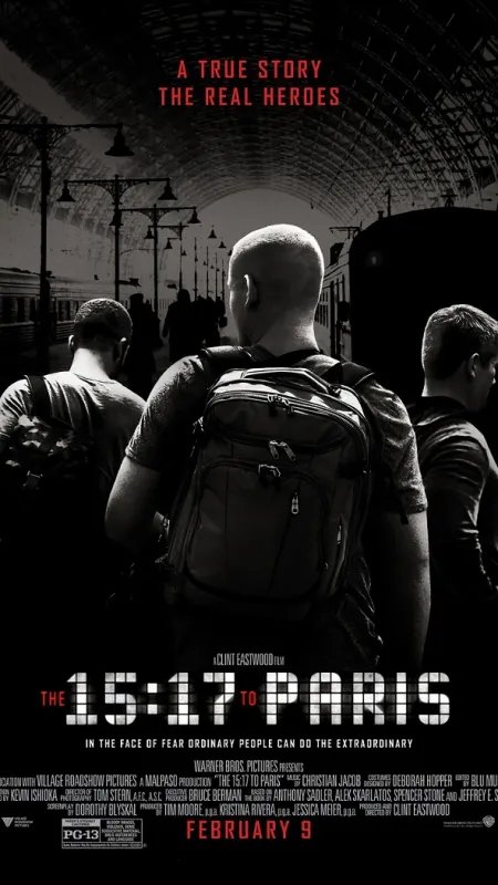 15:17 Paríž (The 15:17 to Paris), 2018 - fotogaléria