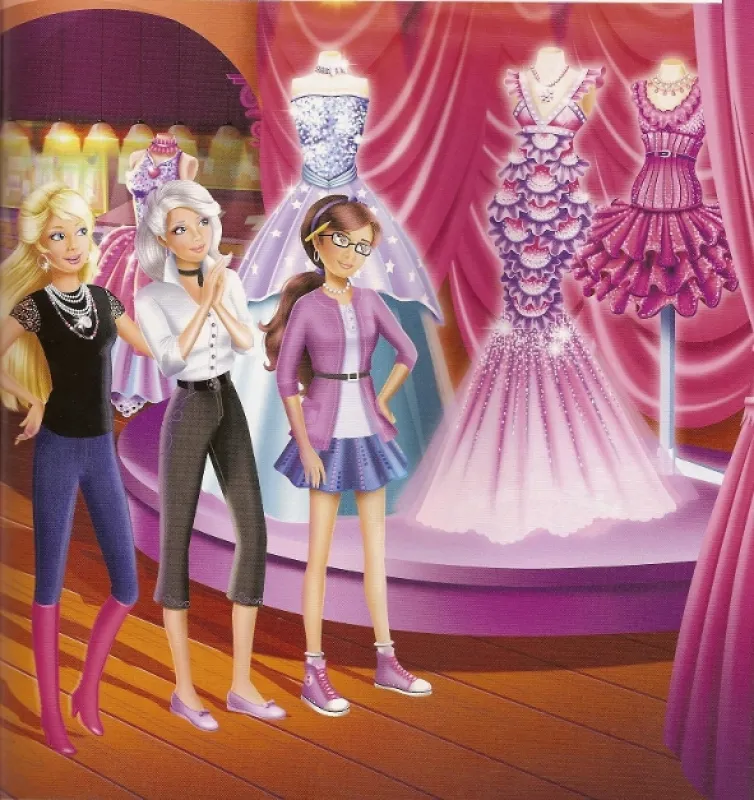 Barbie a Kouzelný módní salón (Barbie In A Fashion Fairytale), 2010 - fotogaléria