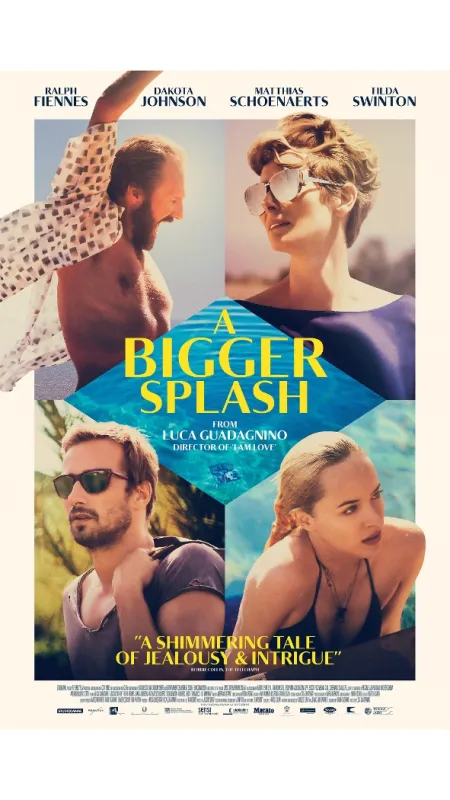 Oslnení slnkom (A BIGGER SPLASH), 2015 - fotogaléria