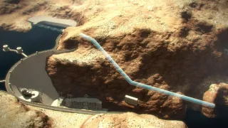 Hooverova přehrada: Betonový kolos